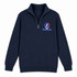 Presbyterian Stealie Premium Unisex Quarter-Zip — Design: Presbyterian College — Navy