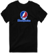 Presbyterian Stealie Premium Unisex T-Shirt — Design: Presbyterian College — Black