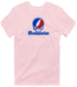 Presbyterian Stealie Premium Unisex T-Shirt — Design: Presbyterian College — Light Pink