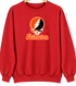 Princeton Stealie Premium Unisex Crewneck — Design: Princeton University — Red