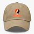 Princeton Stealie Premium Unisex Dad Hat — Design: Princeton University — Khaki
