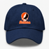 Princeton Stealie Premium Unisex Dad Hat — Design: Princeton University — Navy