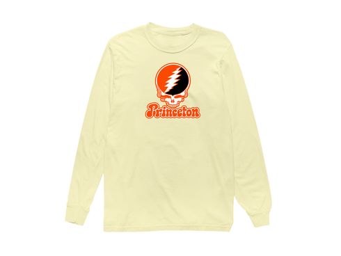Princeton Stealie Premium Unisex Long-Sleeve — Butter