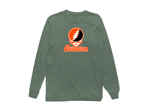 Princeton Stealie Premium Unisex Long-Sleeve — Light Green