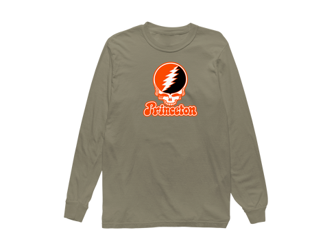 Princeton Stealie Premium Unisex Long-Sleeve — Sandstone