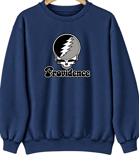 Providence Stealie Premium Unisex Crewneck — Design: Providence College — Navy