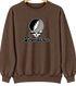 Providence Stealie Premium Unisex Crewneck — Design: Providence College — Brown