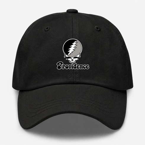 Providence Stealie Premium Unisex Dad Hat — Design: Providence College — Black