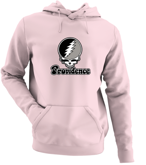 Providence Stealie Premium Unisex Hoodie — Design: Providence College — Light Pink