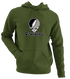 Providence Stealie Premium Unisex Hoodie — Design: Providence College — Military Green