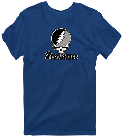 Providence Stealie Premium Unisex T-Shirt — Design: Providence College — Navy