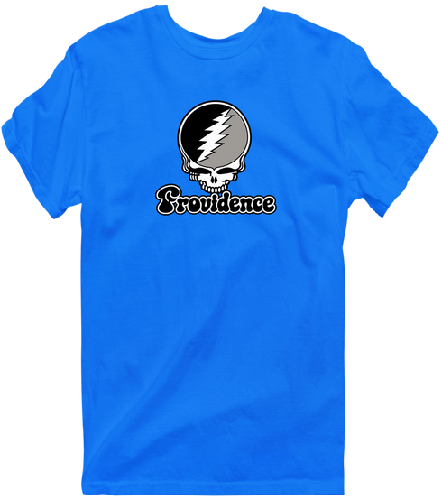 Providence Stealie Premium Unisex T-Shirt — Design: Providence College — Royal