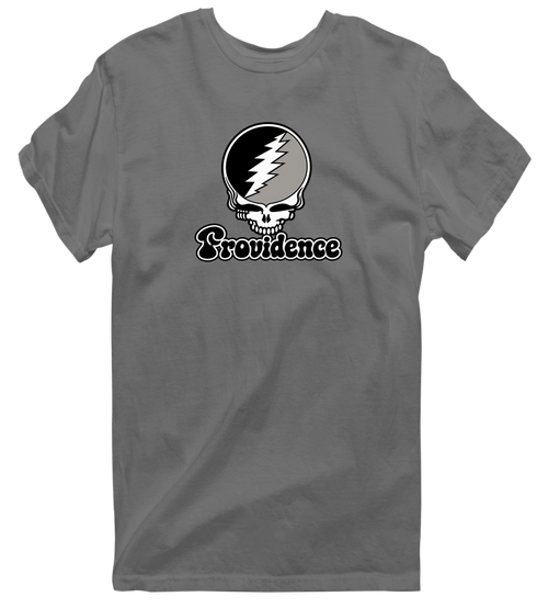 Providence Stealie Premium Unisex T-Shirt — Design: Providence College — Charcoal