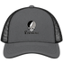 Providence Stealie Premium Unisex Trucker Cap — Design: Providence College — Charcoal/Black