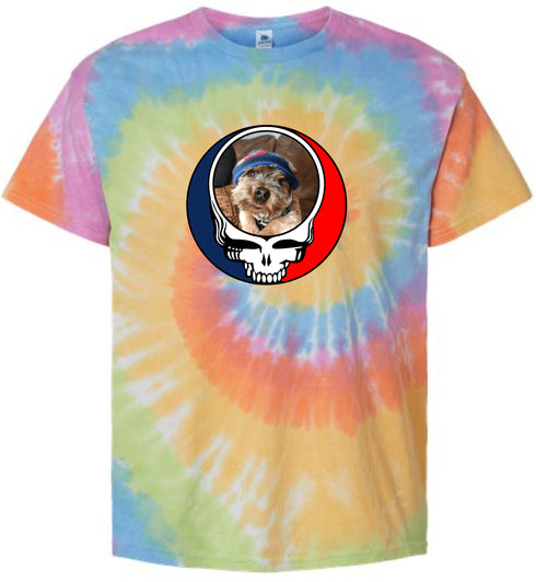 1655 - Custom Stealie Tie-Dye