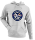 New York Football Dancing Bear - Premium Grateful Dead Hoodie - Sport Grey