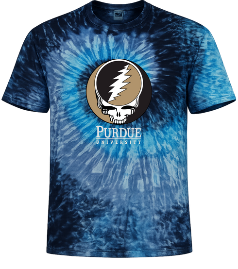 Purdue University Stealie Tie-Dye T-Shirt