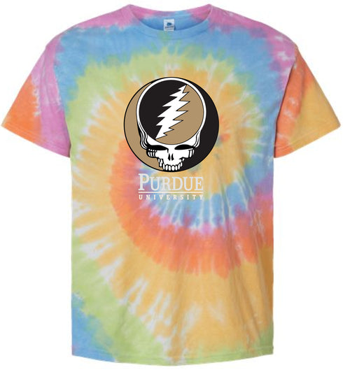 Purdue University Stealie Tie-Dye T-Shirt