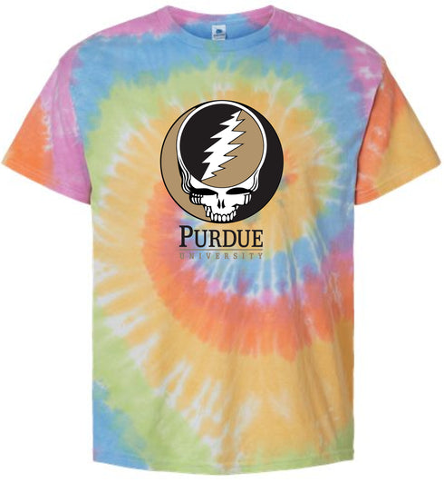 Purdue University Stealie Tie-Dye T-Shirt