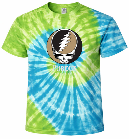 Purdue University Stealie Tie-Dye T-Shirt