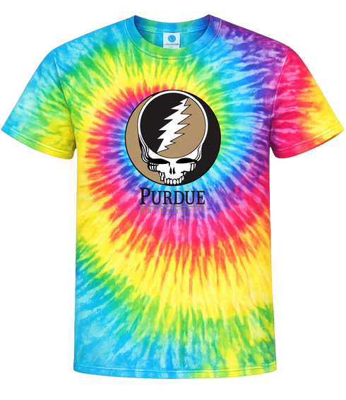 Purdue University Stealie Tie-Dye T-Shirt
