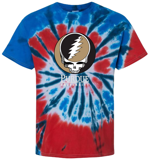 Purdue University Stealie Tie-Dye T-Shirt