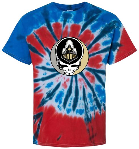 Purdue University Stealie Tie-Dye T-Shirt