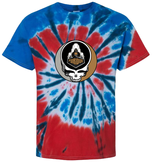 Purdue University Stealie Tie-Dye T-Shirt
