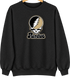 Purdue Stealie Premium Unisex Crewneck — Design: Purdue University — Black