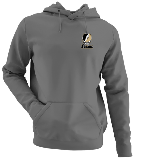Purdue Stealie Premium Unisex Hoodie — Design: Purdue University — Charcoal