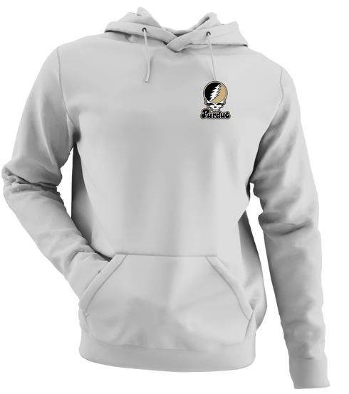 Purdue Stealie Premium Unisex Hoodie — Design: Purdue University — Sport Grey