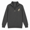 Purdue Stealie Premium Unisex Quarter-Zip — Design: Purdue University — Charcoal