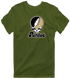 Purdue Stealie Premium Unisex T-Shirt — Design: Purdue University — Military Green