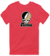 Purdue Stealie Premium Unisex T-Shirt — Design: Purdue University — Heather Red