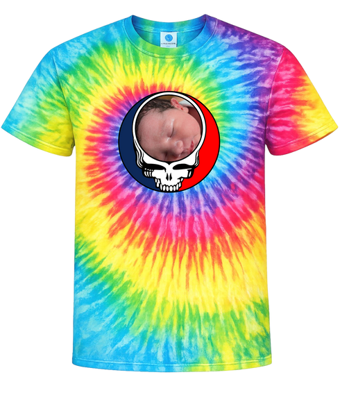 1559 - Custom Stealie Tie-Dye