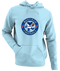 Buffalo Football Dancing Bear - Premium Grateful Dead Hoodie - Light Blue