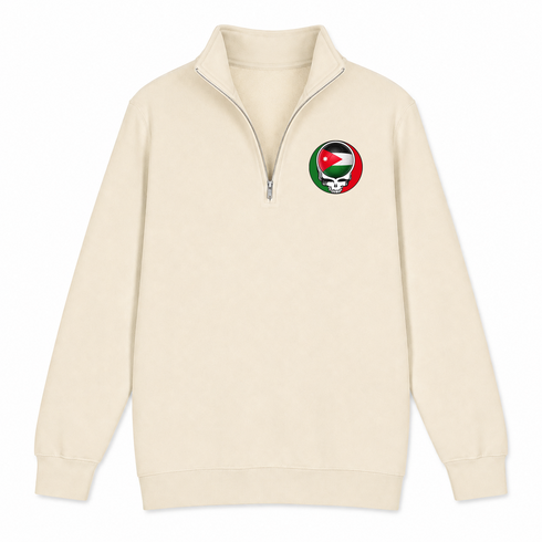 Jordan FIFA World Cup - Premium Grateful Dead Quarter-Zip Pullover - Sand - 2