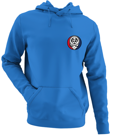 College of the Atlantic - Premium Grateful Dead Left Chest Hoodie - Heather Royal - 5