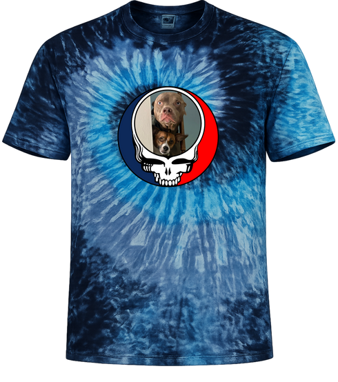 1629 - Custom Stealie Tie-Dye
