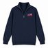 Be Grateful America - Premium Grateful Dead Quarter-Zip Pullover - Navy - 4