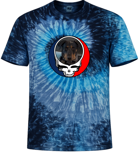 1631 - Custom Stealie Tie-Dye