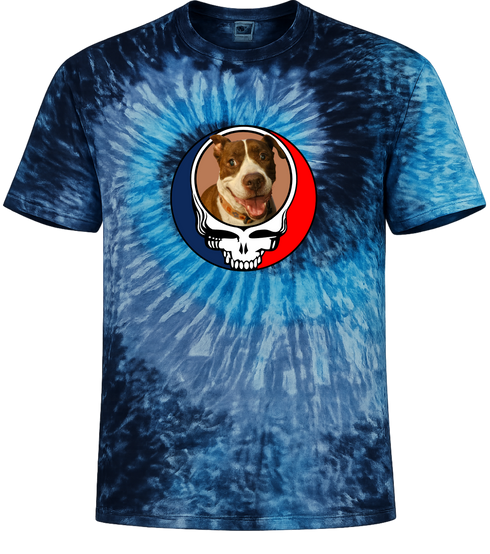 1614 - Custom Stealie Tie-Dye