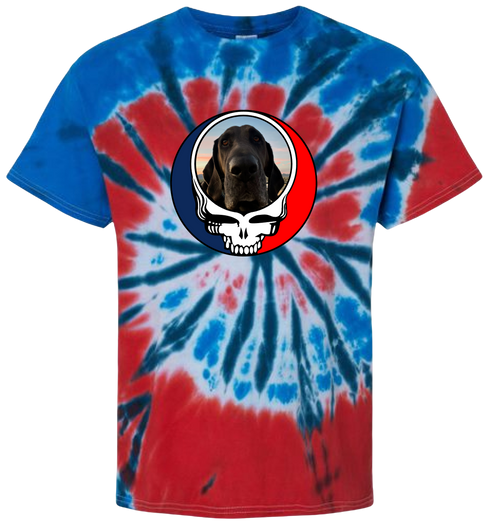 1694 - Custom Stealie Tie-Dye