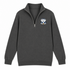 Jerry and The Bear - Life is dead.® Yankees Bus - Premium Grateful Dead Quarter-Zip Pullover - Charcoal - 6