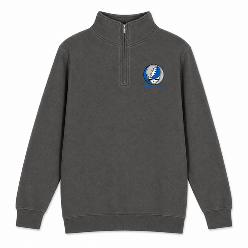 University of Buffalo - Premium Grateful Dead Quarter-Zip Pullover - Charcoal - 5