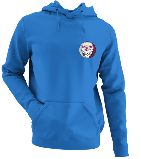 Southern Illinois - Premium Grateful Dead Left Chest Hoodie - Heather Royal - 5