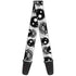 Grateful Dead - Guitar Strap - Space Your Face White Black - StealieShop