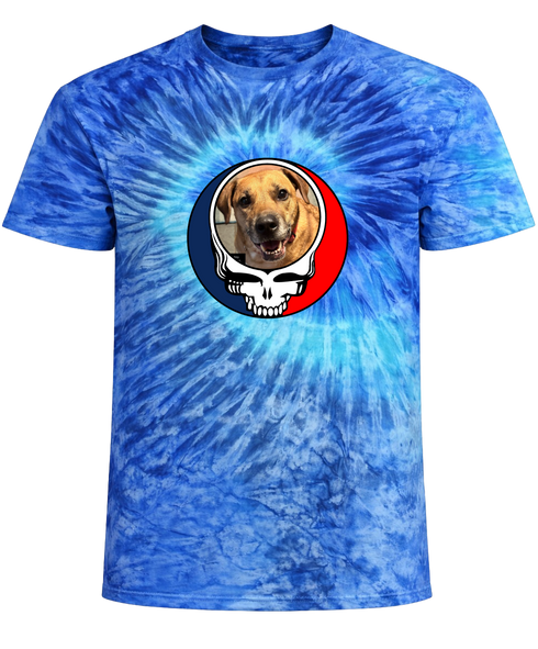 1672 - Custom Stealie Tie-Dye