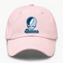 Queens Stealie Premium Unisex Dad Hat — Design: Queens College — Pink