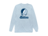 Queens Stealie Premium Unisex Long-Sleeve — Design: Queens College — Chambray